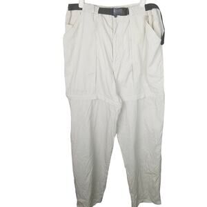 Vintage LL Bean Mens Convertible Hiking Pants Size M Gorpcore Outdoor Trail